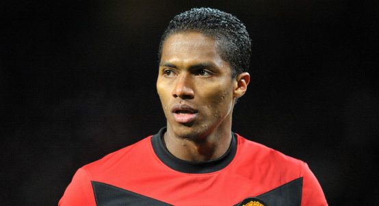 Antonio Valencia of Manchester United playing against Wolverhampton Wanderers at Molineux, Wolverhampton, 06 March 2010