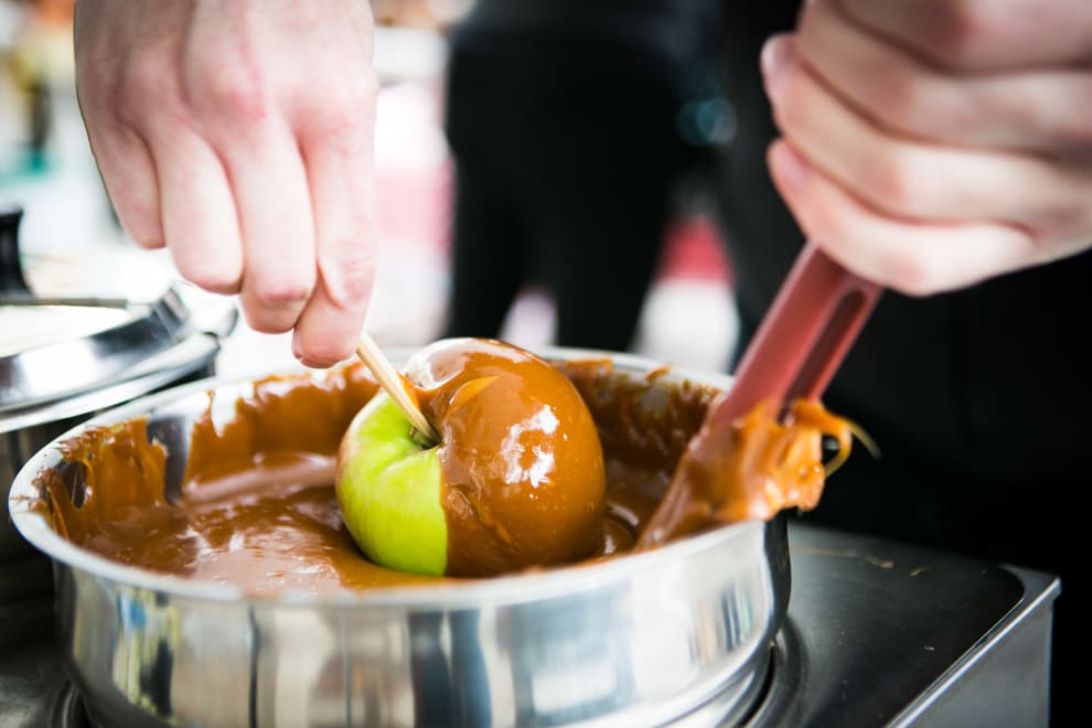 Apple Fest Amy's Candy Bar Caramel Apples