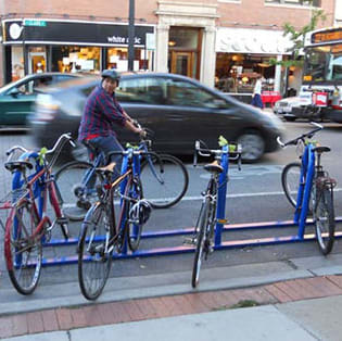 Chicago Department of Transportation Bike Parking