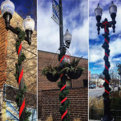 Lincoln Square Holiday Garland