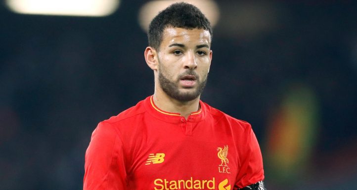Liverpool's Kevin Stewart during the EFL Cup, Quarter Final match at Anfield, Liverpool. PRESS ASSOCIATION Photo. Picture date: Tuesday November 29, 2016.