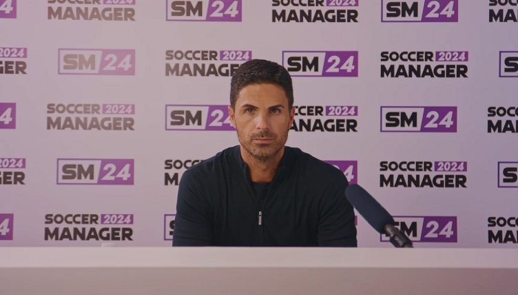 Mikel Arteta Soccer Manager 2024 brand ambassador