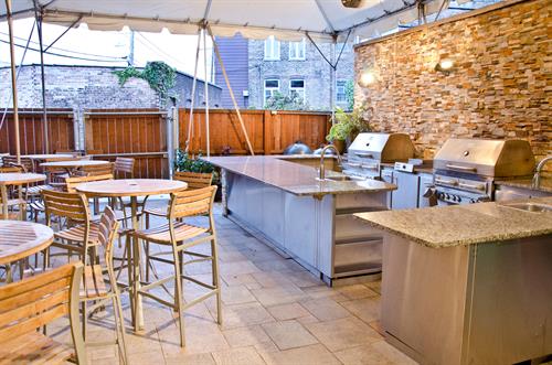 Outdoor Grilling Patio