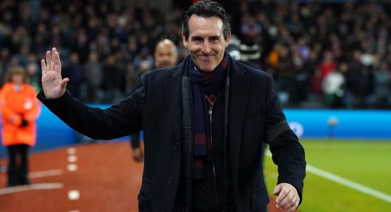 Aston Villa manager Unai Emery prior to the UEFA Europa Conference League Group E match at Villa Park, Birmingham. Picture date: Thursday November 9, 2023.