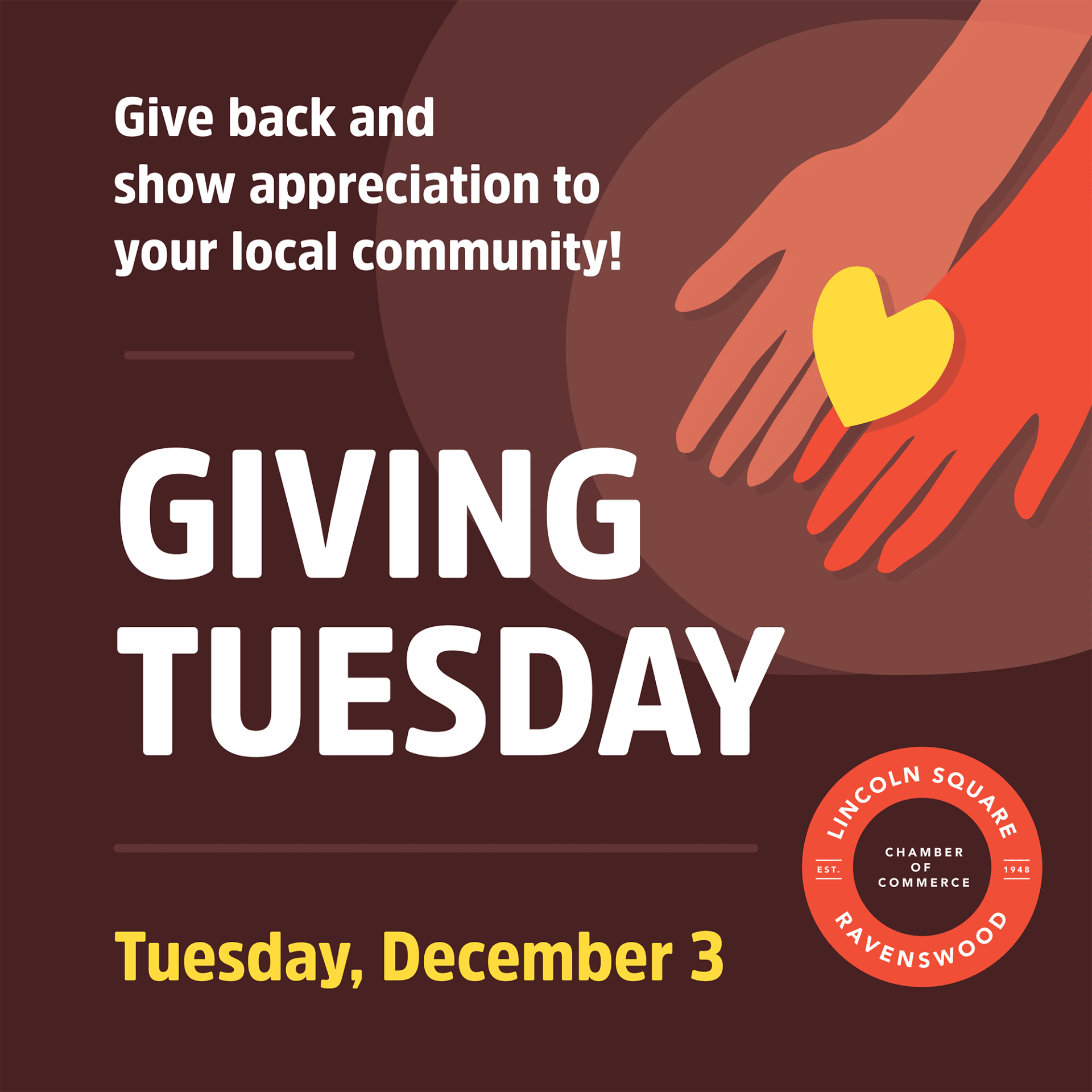 Giving Tuesday - Lincoln Square Ravenswood